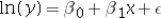 <strong>For which of the following models,the formula for finding the predicted value of y is used?</strong> A) B) C) D)