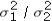 The estimator of used in the inference regarding the ratio of two population variances is .