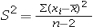 <strong>Which of the following is the formula for the sample variance s<sup>2</sup> when used as an estimate of σ<sup>2</sup> for a random sample of n observations from a population?</strong> A) B) C) D)