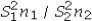 <strong>If independent samples of size n<sub>1</sub> and n<sub>2</sub> are drawn from normal populations with equal variances,then the value of the statistic is calculated as</strong> A) . B) . C) . D)