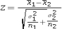 <strong>Assume the competing hypotheses take the following form: H<sub>0</sub>: µ<sub>1</sub>- µ<sub>2</sub> = 0,H<sub>A</sub>: µ<sub>1</sub>- µ<sub>2</sub> ≠ 0,where µ<sub>1</sub> is the population mean for population 1 and µ<sub>2</sub> is the population mean for population 2.Also assume that the populations are normally distributed and that the observations in the two samples are independent.The population variances are not known but are assumed equal.Which of the following expressions is appropriate test statistic?</strong> A) B) C) D)