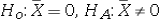 <strong>Which of the following represents an appropriate set of hypotheses?</strong> A) B) C) D)