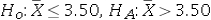 <strong>A university is interested in promoting graduates of its honors program by establishing that the mean GPA of these graduates exceeds 3.50.A sample of 36 honors students is taken and is found to have a mean GPA equal to 3.60.The population standard deviation is assumed to equal 0.40.To establish whether the mean GPA exceeds 3.50,the appropriate hypotheses are ______________.</strong> A) B) C) D)