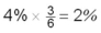 Suppose the periodic rate for 6 months is 4%. Is the equivalent periodic rate for three months (pick one): (i) equal to ? (ii) less than 2%? (iii) greater than 2%? Answer the question without doing any calculations. Explain your choice.