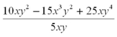 Simplify and collect like terms:  