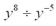 Simplify the following:  