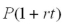 Evaluate the following expression: , for P = $1575, r = .055,
