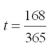 Evaluate the following expression: , for P = $1575, r = .055,