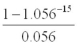 Evaluate the following:  