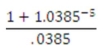 Solve the following to four decimal places  