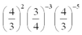Evaluate the following:  