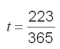 Evaluate and calculate to the cent: for P = $770, r = 0.013,