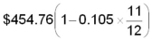 Evaluate the following accurate to the nearest cent: