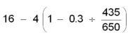 Evaluate   =