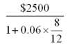 Evaluate the answer correct to the cent:  