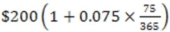 Evaluate the answer correct to the cent:  