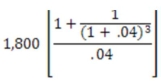 Determine the final value of  