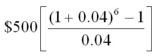 Evaluate:  