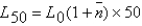<strong>Suppose there are   People in the world today.If the population growth rate equals   ,then in 50 years,the world population will be:</strong> A)   . B)   . C)   D)   . E)   . <div style=padding-top: 35px> 