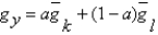 <strong>Suppose k and l grow at constant rates given by   And   )What is the growth rate of y if   ,a > 0?</strong> A)   B)   C)   D)   E)   <div style=padding-top: 35px> 