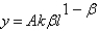 Suppose k,l,and A grow at constant rates given by , ,and )What is the growth rate of y if , ?