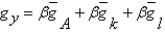 <strong>Suppose k,l,and A grow at constant rates given by   ,   ,and   )What is the growth rate of y if   ,   ?</strong> A)   B)   C)   D)   E)   <div style=padding-top: 35px> 
