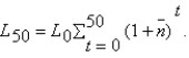 Suppose there are   people in the world today.If the population growth rate equals   ,then in 50 years,the world population will be  <div style=padding-top: 35px> 
