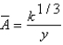 <strong>You are an economist working for the International Monetary Fund.Your boss wants to know what is the total factor productivity of China,but all you have is data on per capita GDP,y,and the per capita capital stock,k.If you assume that capital's share of GDP is one-third,what would you use to find total factor productivity?</strong> A) B) C) D) E)none of the above