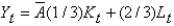 <strong>The production function used in the Solow model is:</strong> A)   . B)   . C)   . D)   . E)   . <div style=padding-top: 35px> 
