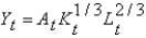 With the production function ,if we double __________,we have a constant returns production.