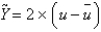 Defining u as the unemployment rate and u¯ as the natural rate of unemployment,Okun's law is given by .