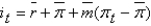 <strong>Which of the following equations,discussed in the text,can be used to predict the federal funds rate?</strong> A) B) C) D) E)none of the above
