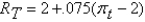 The simple monetary rule is:   so •   ,because   ,expansion; •   ,because   ,long run; •   ,because   ,recession.