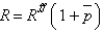 <strong>If Is the federal funds rate,R is the market interest rate,and Is the risk premium,what is the equation for the market interest rate?</strong> A) B) C) D) E)
