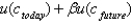 <strong>Which of the following represents the consumer's lifetime utility?</strong> A)   B)   C)   D)   E)   <div style=padding-top: 35px> 