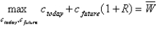 <strong>The household problem is to solve:</strong> A)   . B)   ,subject to,   C)   subject to,   D)   ,subject to,   E)   ,subject to,   <div style=padding-top: 35px> 