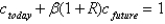 <strong>With logarithmic utility,the Euler equation is given by:</strong> A)   . B)   . C)   . D)   . E)(   . <div style=padding-top: 35px> 