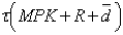 <strong>The user cost of capital with a corporate income tax is given by which of the following?</strong> A)   B)   C)   D)   E)   <div style=padding-top: 35px> 