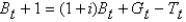 <strong>If we assume that ,which of the following represents the government's budget constraint?</strong> A) B) C) D) E)Both a and b are correct.