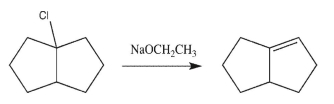 <strong>What will happen to the rate of the reaction below if the concentration of the alkyl chloride is doubled and the concentration of the sodium ethoxide is cut in half? </strong> A)The rate will double. B)The rate will decrease by a factor of two. C)The rate will quadruple. D)The rate will decrease by a factor of four. E)The rate will remain the same.