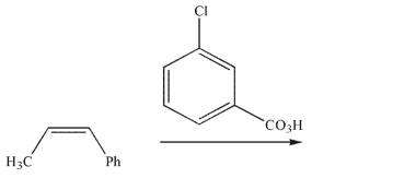 Predict the product and draw a mechanism for its formation in the following reaction.Show all lone pairs, curved arrows, and nonzero formal charges.