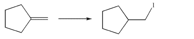 Devise a multistep synthesis of the target molecule from the given starting material.Show the reagents needed for each step and the product of each step.Explain why the target cannot be made from the starting material in one step.