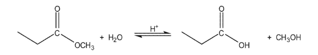 For the following reaction: How would each of the following affect the position of the equilibrium? A)Running the reaction in methanol as a solvent B)Running the reaction in a still at a temperature of 85-90 °C C)Running the reaction in the presence of anhydrous sodium sulfate at room temperature