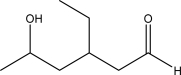 <strong>What is the IUPAC name for the following molecule? </strong> A)3-Ethyl-5-hydroxyhexanal B)3-Ethylhexanal-3-ol C)4-Ethyl-2-hydroxyhexanal D)4-Ethyl-2-hydroxypentanal E)None of the above