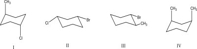 Which of the following compounds has/have substituents cis to each other?