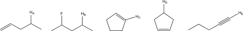 Which of the hydrogen atoms is most acidic?  