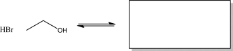 Give the products of the following proton transfer reaction,and write the K<sub>eq</sub> expression for the reaction.