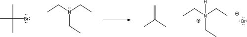 <strong>What is the most likely mechanism for the following reaction? </strong> A)S<sub>N</sub>2 B)E2 C)Electrophilic addition D)1,2 methyl shift E)Nucleophilic addition