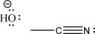 The two following molecules can react via a nucleophilic addition.Draw the mechanism arrows for this step,and give the products.