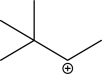 The following carbocation undergoes a 1,2-alkyl shift.Draw the mechanism,and give the products of this shift.
